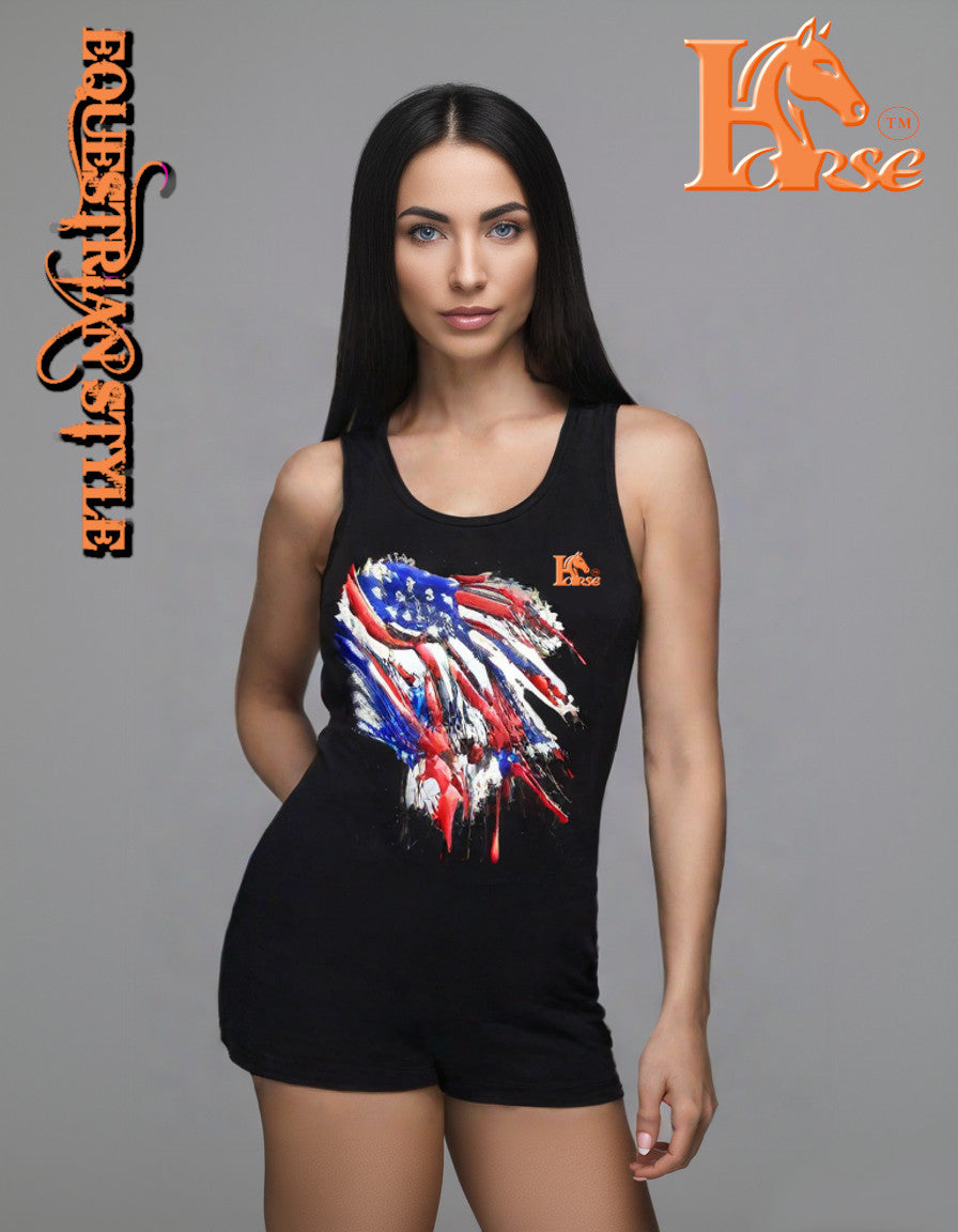 Canotta MoonWorks 'Non Ho Stranezze, Questi Sono Effetti Speciali' - Donna, Scollo Rotondo E Schiena Incrociata, Slim Fit, 100% Cotone